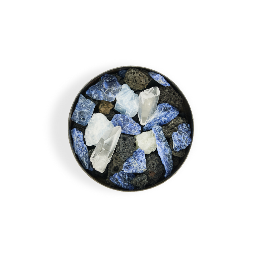 Pot Pourri Mineral Totem Lava Blue