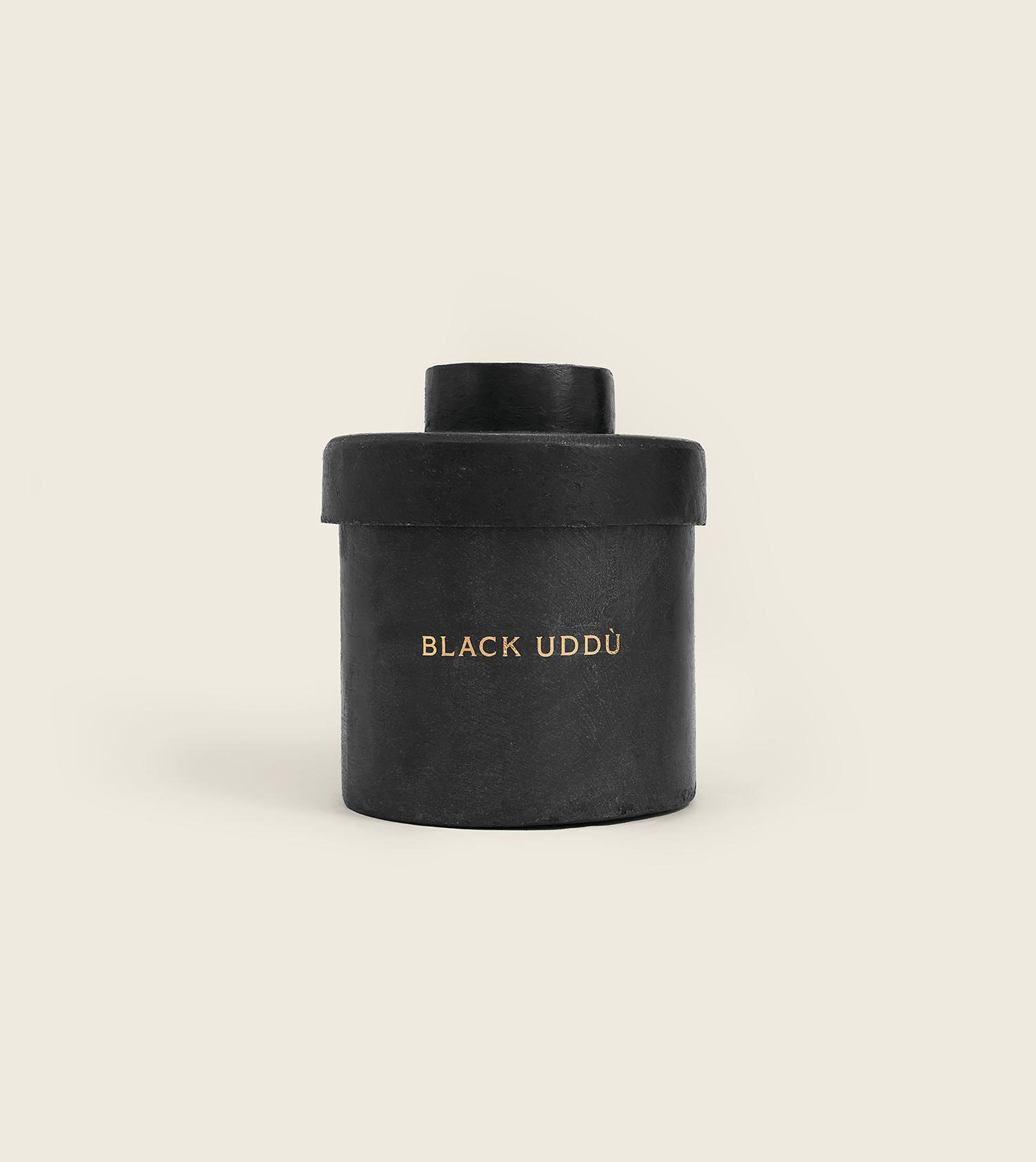 scented candle black uddu