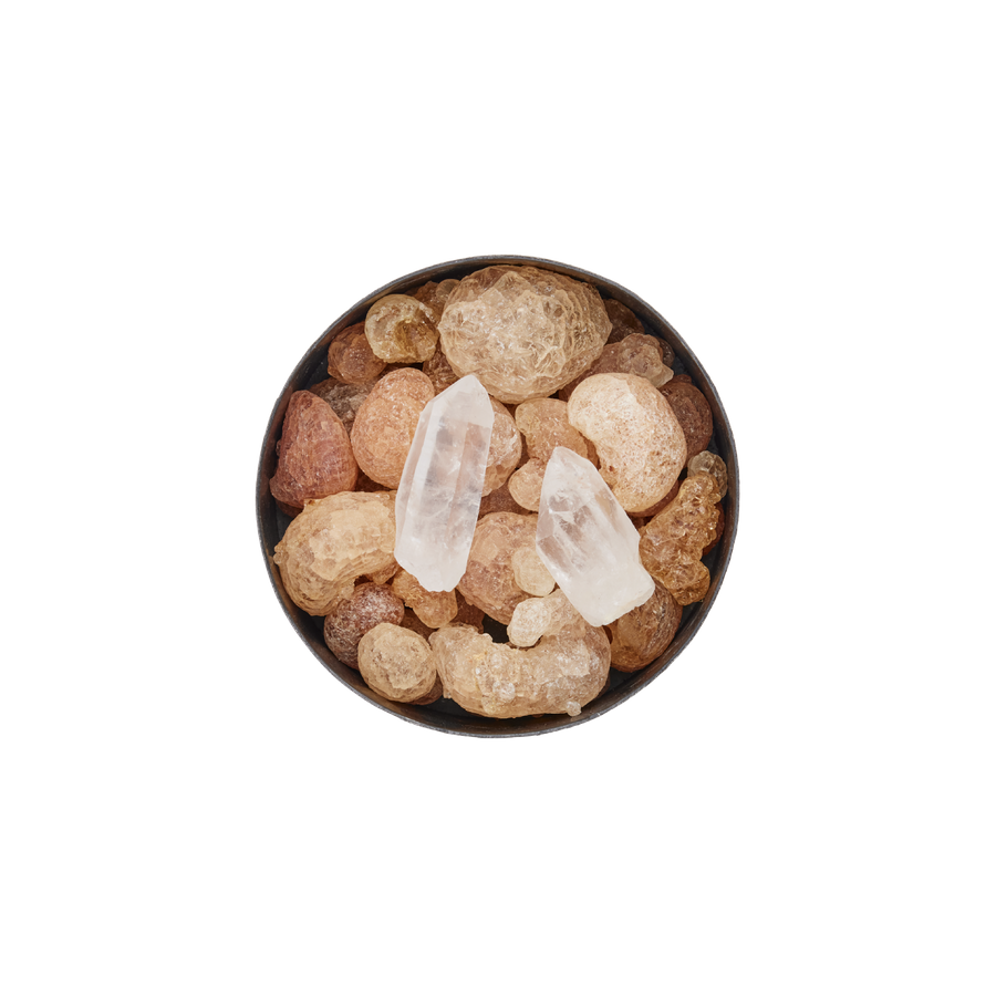 Pot Pourri Mineral Totem Amber Crystal