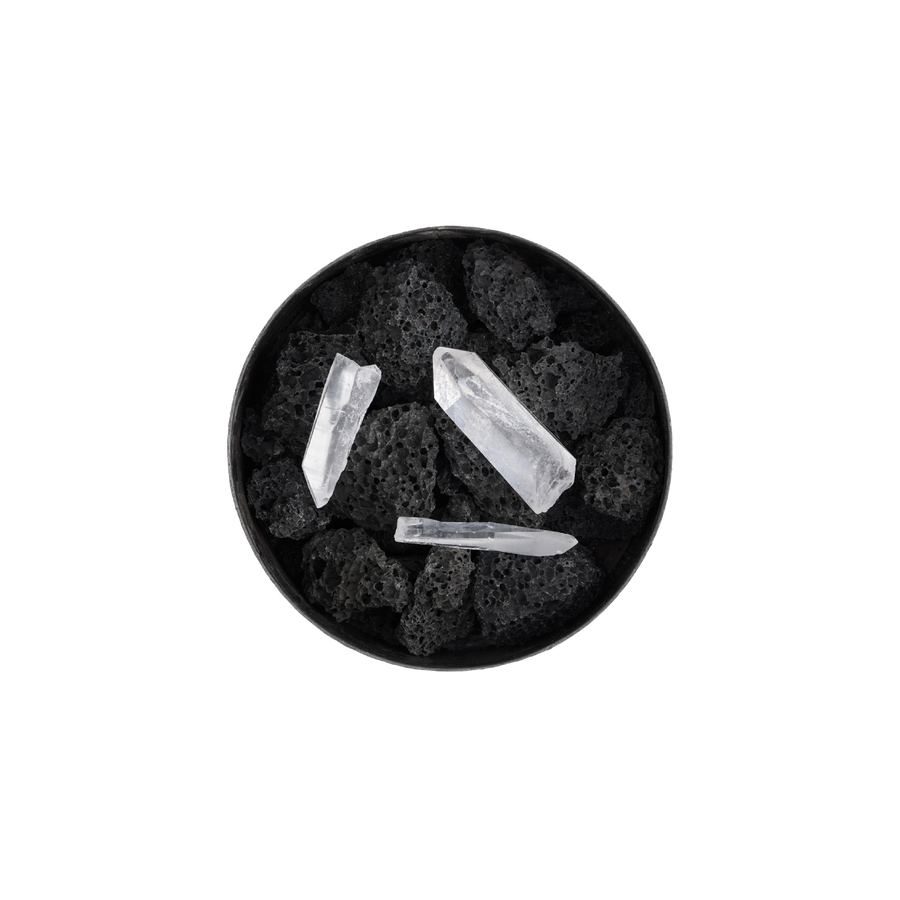 Pot Pourri Mineral Totem Lava Crystal