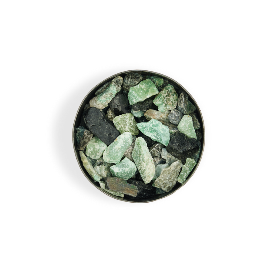 Pot Pourri Mineral Totem Dark Green