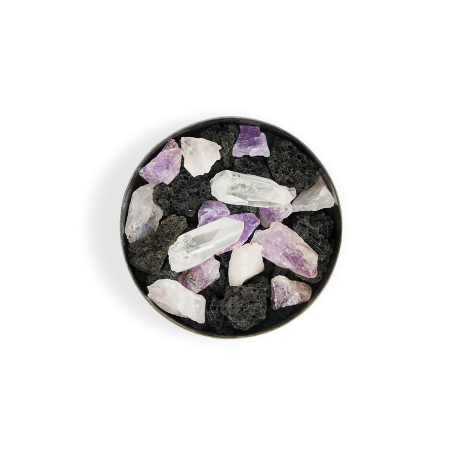 Pot Pourri Mineral Totem Lava Rose