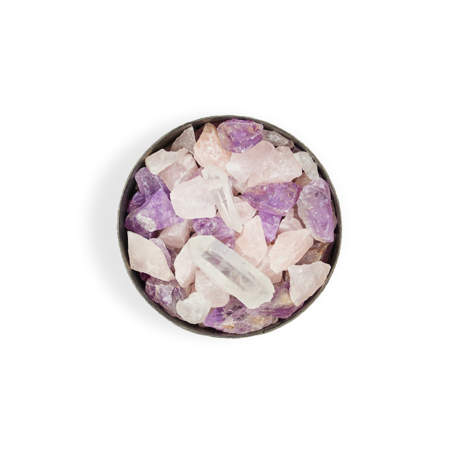 Pot Pourri Mineral Totem Rose Crystal